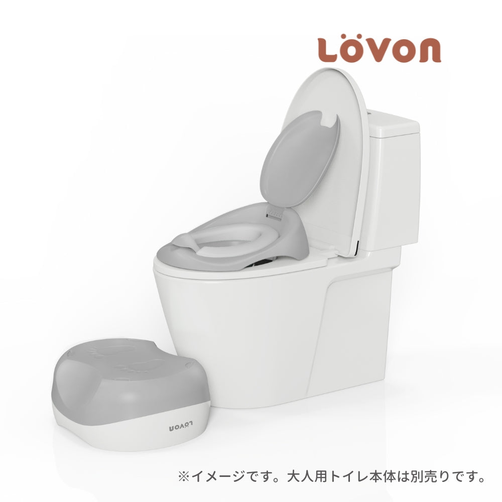 「トイトレの最初から最後まで！」 3-in-1 成長型おまる
